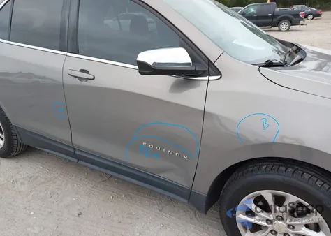 2018 Chevrolet Equinox Lt from USA, damaged, VIN 3GNAXJEV4JS578632